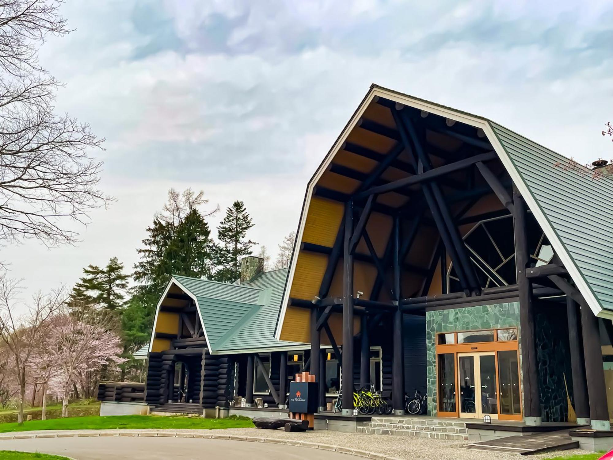 Log Hotel The Maple Lodge Iwamizawa Dış mekan fotoğraf