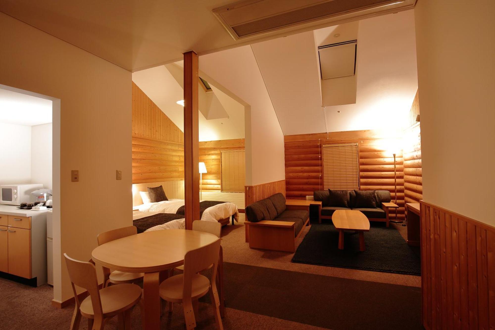 Log Hotel The Maple Lodge Iwamizawa Dış mekan fotoğraf