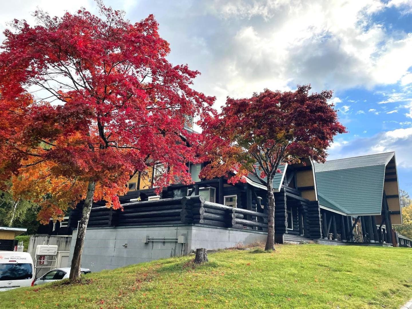 Log Hotel The Maple Lodge Iwamizawa Dış mekan fotoğraf