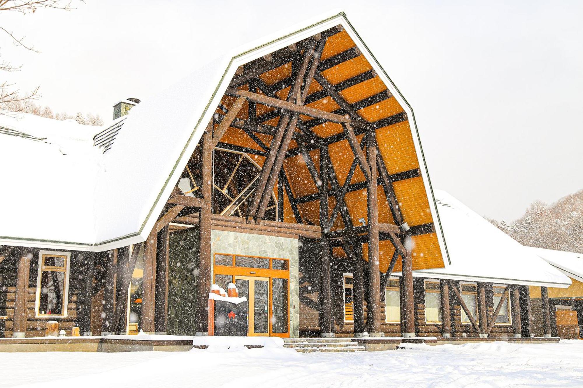 Log Hotel The Maple Lodge Iwamizawa Dış mekan fotoğraf